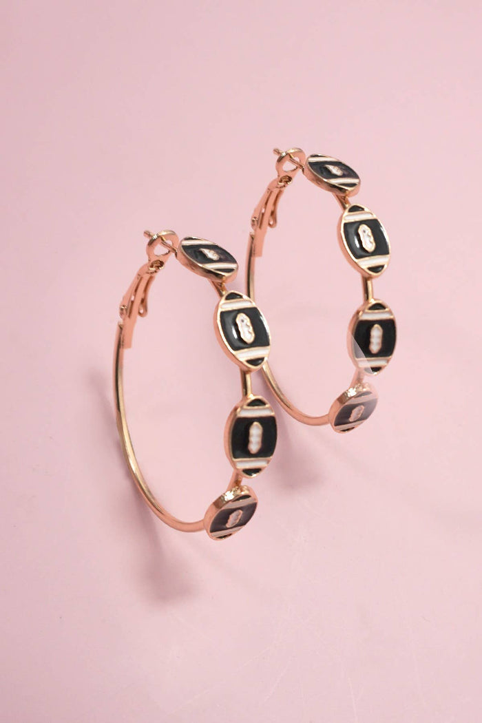 Gameday Football Earrings