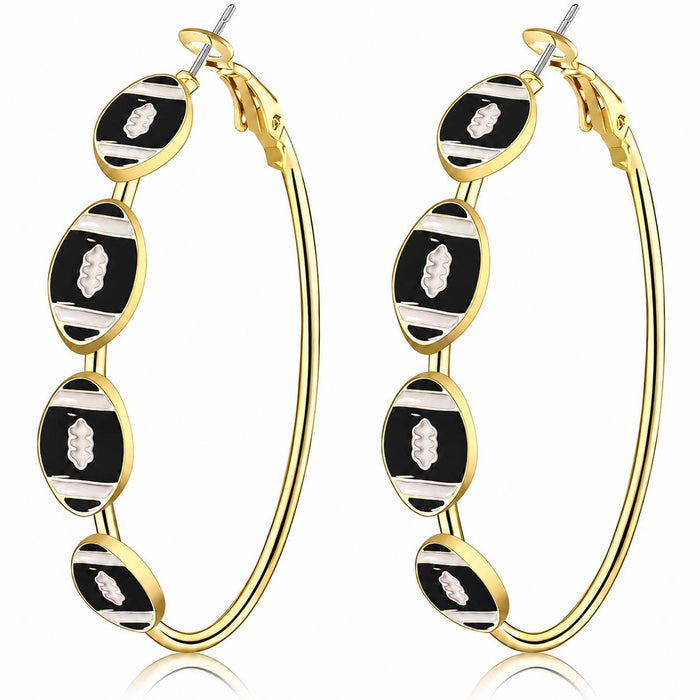 Gameday Football Earrings