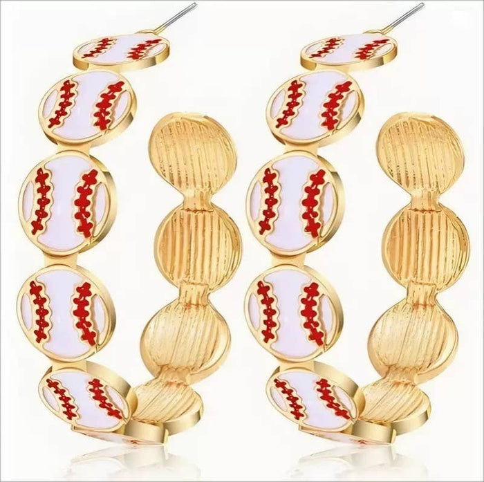 Gameday Football Earrings