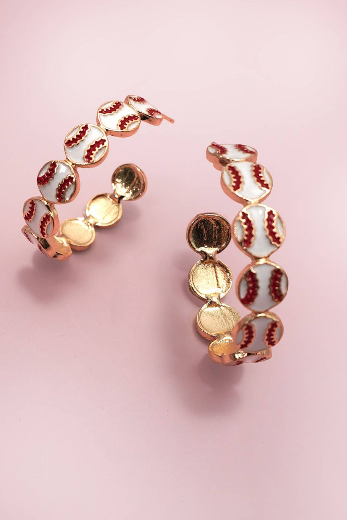 Gameday Football Earrings