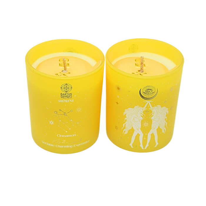 Gemini Zodiac Candle
