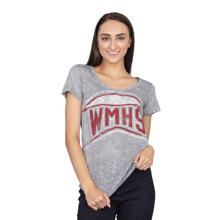 Glee WMHS Burnout Boyfriend Juniors T-shirt-tvso