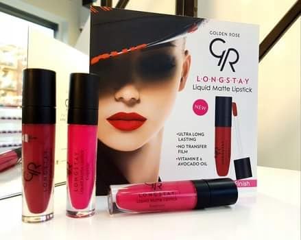 Golden Rose Matte Lipkit Rose Taupe - Long-Lasting Liquid Matte Lipstick & Lipliner Set
