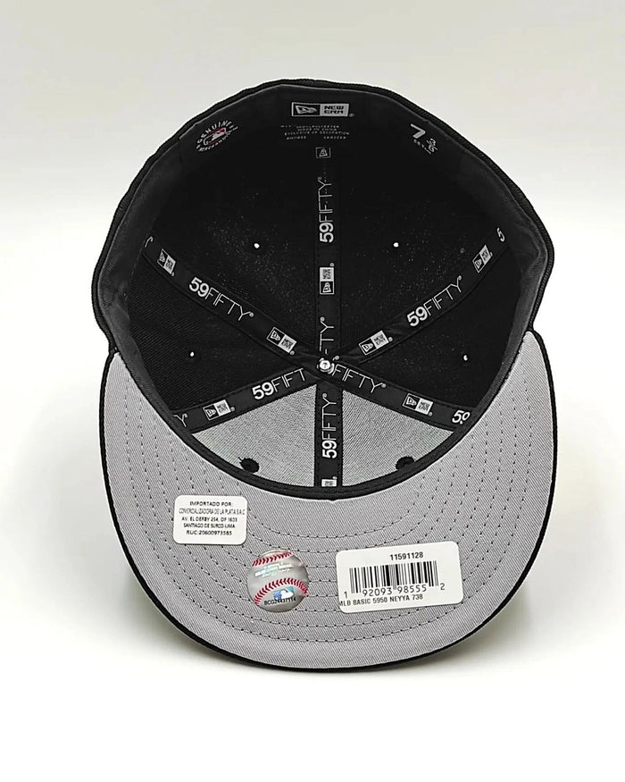 GORRA NEW ERA YANKEES BLACK & BLACK  59FIFTY