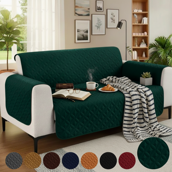 Green Ultrasonic Sofa Cover