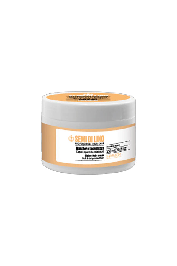 Harbor Shine Hair Mask Semi Di Lino for Dull & Dehydrated Hair 250 ml - Aegean Vibe