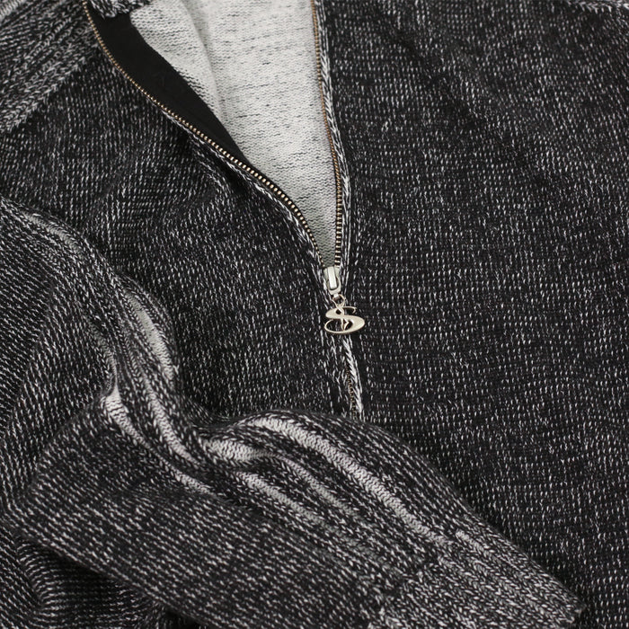 Heathered Phantasy Full-Zip (Black/Stone)