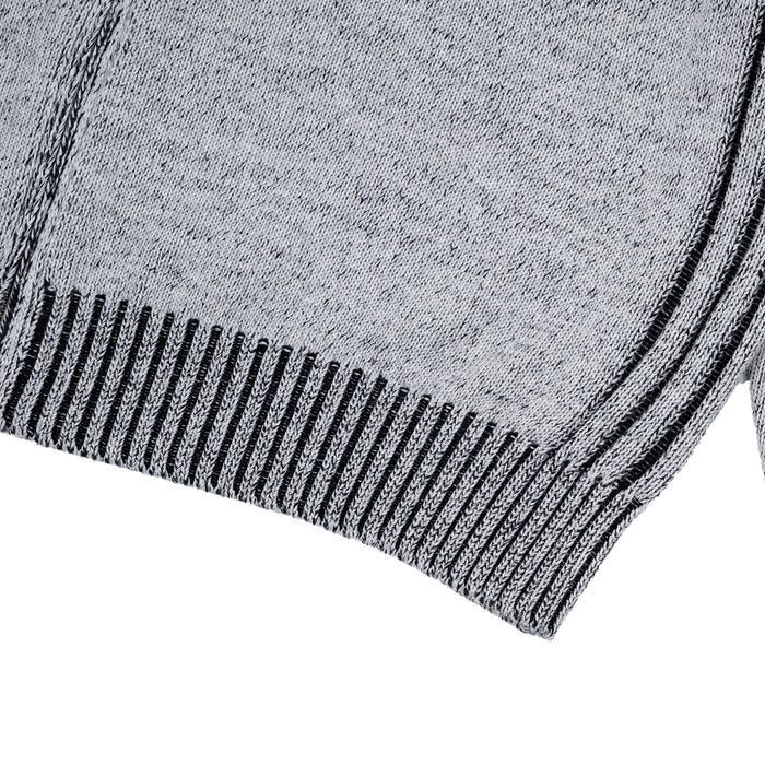 Heathered Phantasy Full-Zip (Stone/Black)