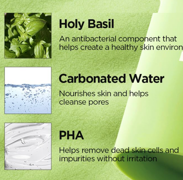 Holy Basil-bubbelmask