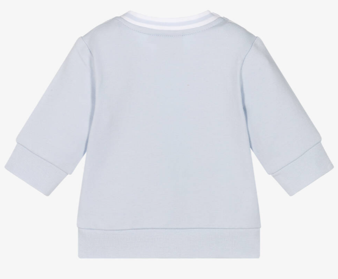 HUGO BOSS Baby Boys Organic Cotton Sweatshirt