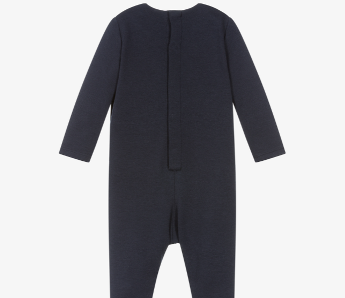 HUGO BOSS Baby Navy Blue Suit Romper