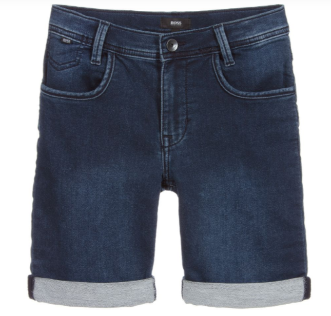 Hugo Boss Boys Denim Shorts