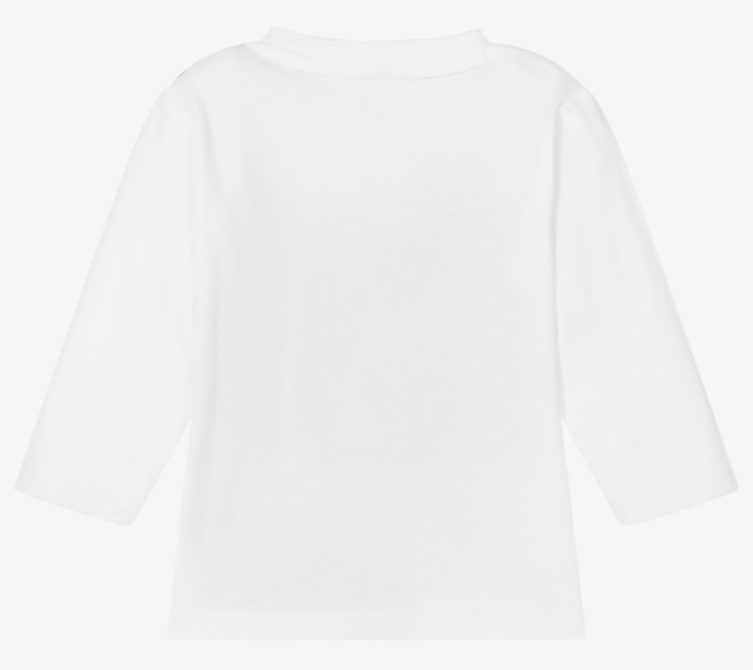 HUGO BOSS Boys White Logo Top