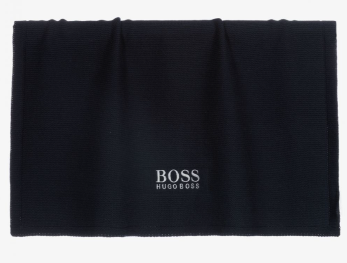 HUGO BOSS cashmere blend blanket