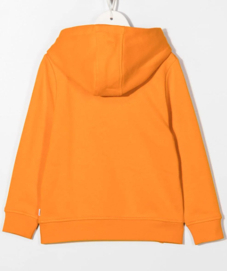 HUGO BOSS logo-print pullover hoodie
