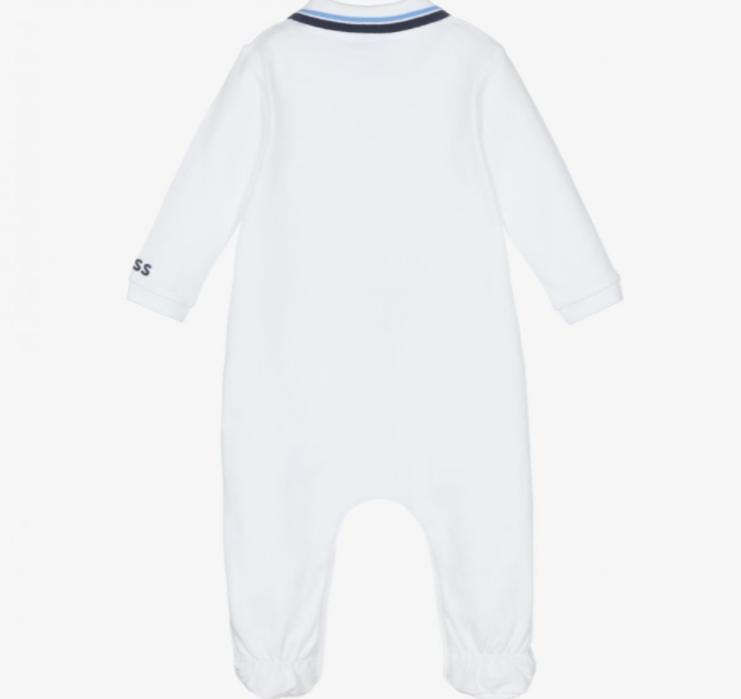 HUGO BOSS longsleeve cotton babygrow