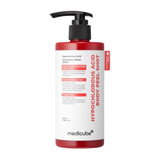 HYPOCHLOROUS ACID BODY PEEL SHOT - Exfoliant Pentru Corp Cu Acid Hipocloros Si Extract De Orez