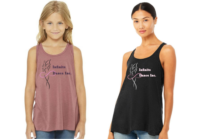 Infinite Dance Flowy Tank- Youth and Ladies