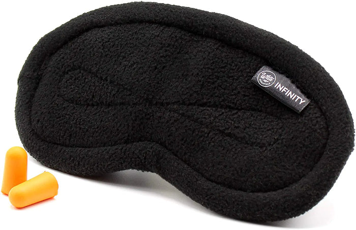 Black Infinity Sleep Mask