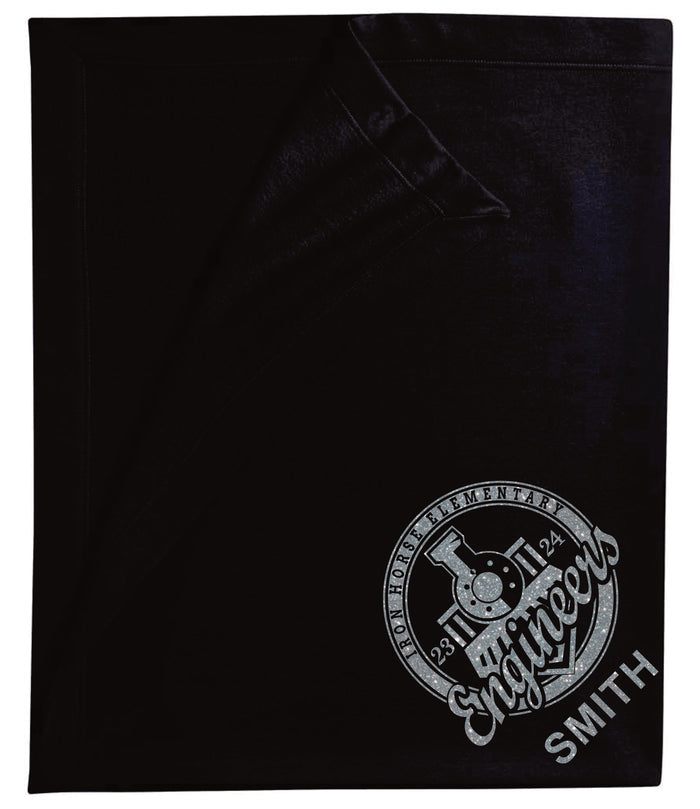 Iron Horse Stadium Blanket- Matte or Glitter
