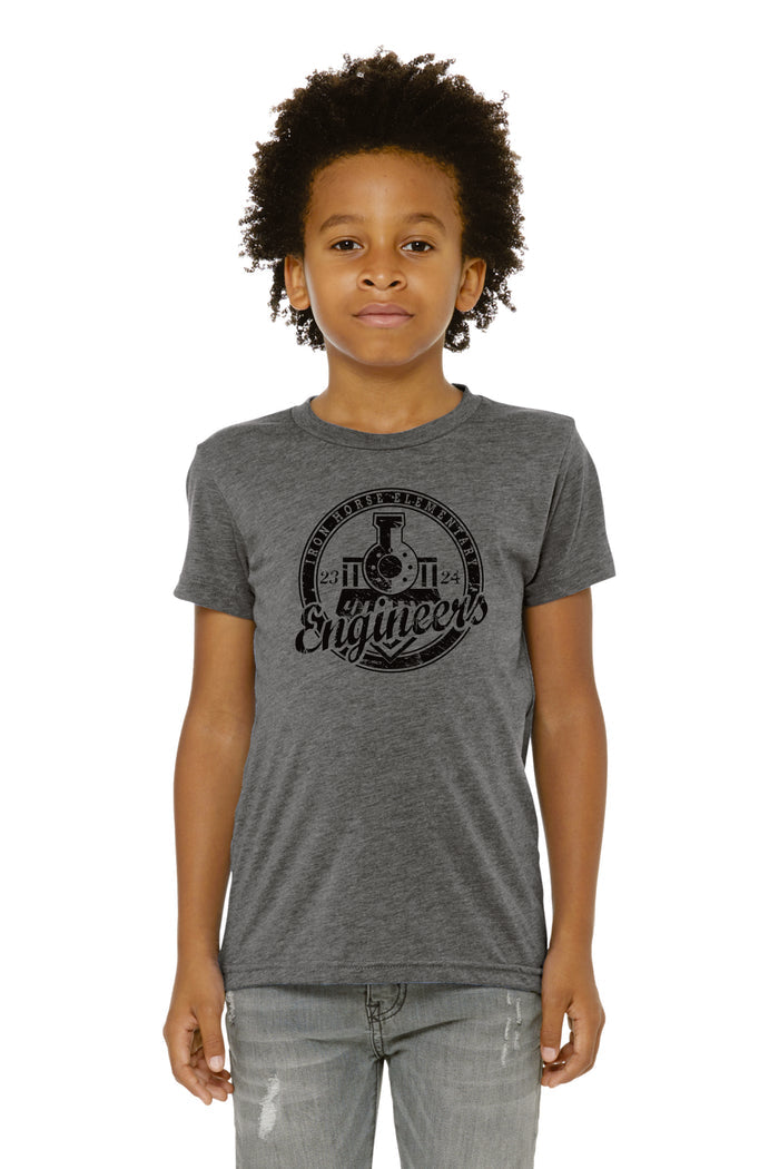 Iron Horse Unisex, Ladies, Youth Triblend Tee