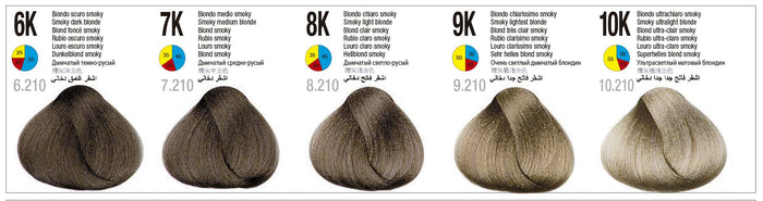 6K Smokey Dark Blonde / (K) Smoky / 6