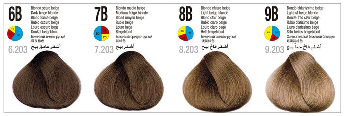 6B Dark Beige Blonde / (B) Beige / 6