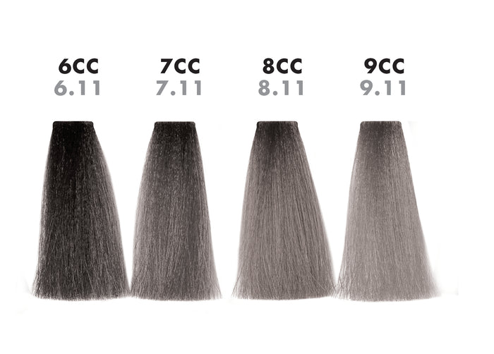 6CC Dark Blond Intense Ash / (CC) Intense Ash / 6