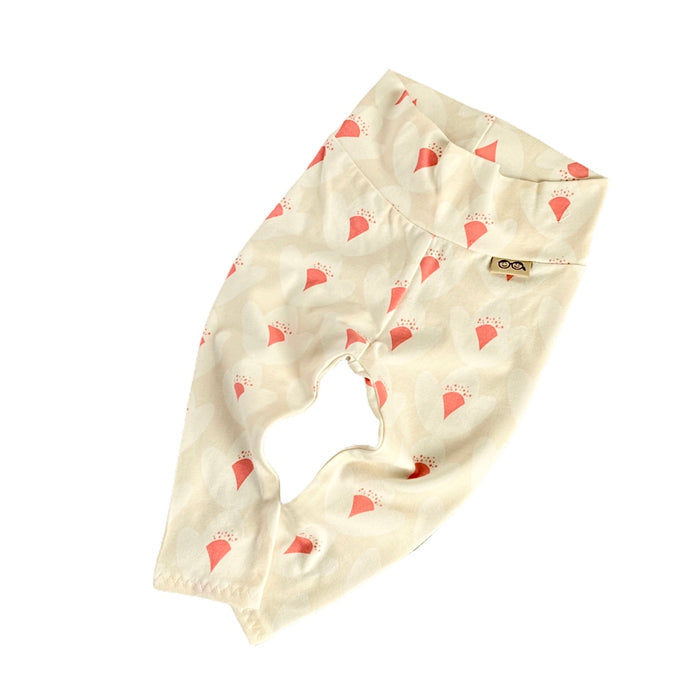 Ivory Tulips Leggings and/or Beanie Knot Hat