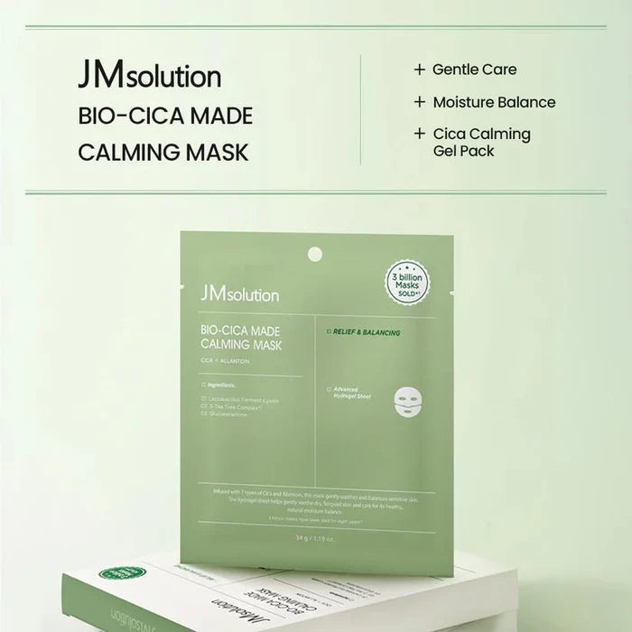 JMsolution Bio-Cica Made Calming Mask 4 pcs