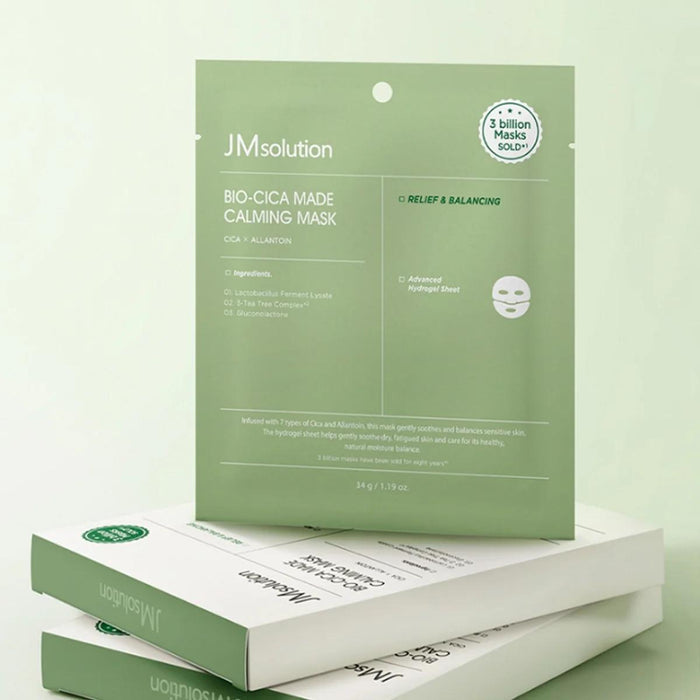JMsolution Bio-Cica Made Calming Mask 4 pcs