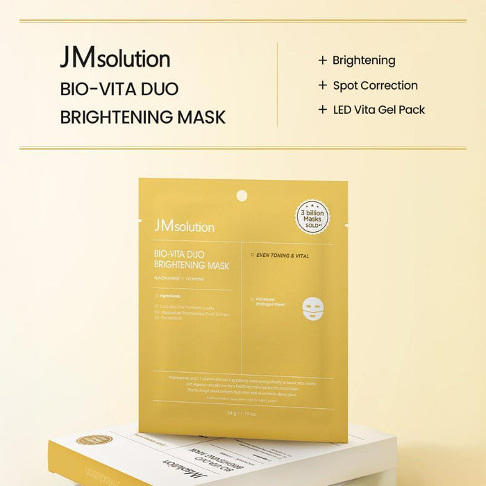 JMsolution Bio-Vita Duo Brightening Mask 4 pcs