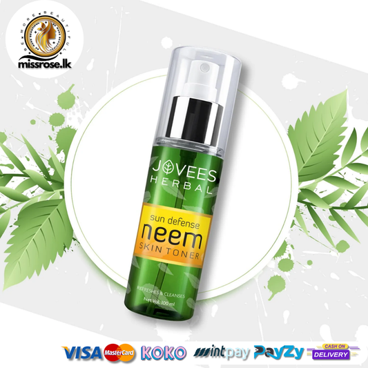 Jovees Sun Defence Neem Skin Toner | Prevents Dry Skin | Pore Tightening