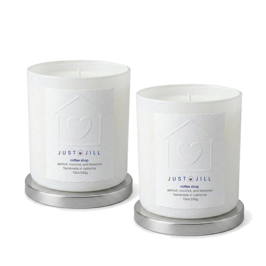Just Jill Coffee Shop Scented Candles (2 pack)