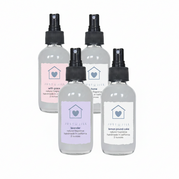Just Jill Sampler Seasonal Collection Room Sprays (4 Pack)