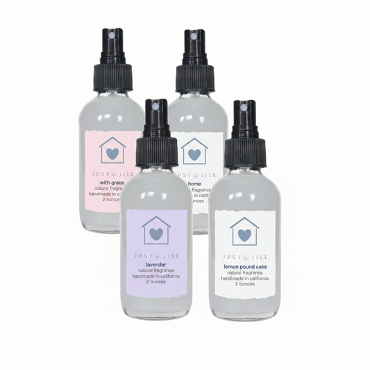 Just Jill Sampler Seasonal Collection Room Sprays (4 Pack)