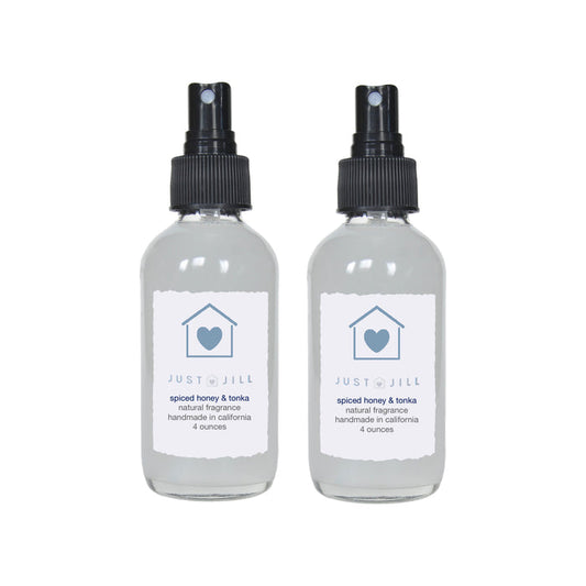 Just Jill Set of 2 Room Sprays-Spiced Honey and Tonka