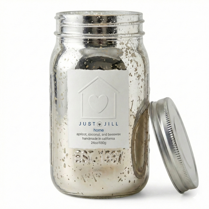 Just Jill Signature Home Scented Mason Jar Candle 24oz