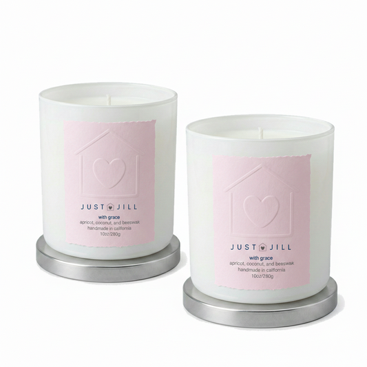 Just Jill With Grace Scented Candles (2 pack)