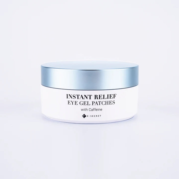 K-SECRET Caffeine Instant Relief Eye Gel Patches - hidrogeliniai paakių padeliai