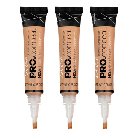 LA GIRL Pro Conceal Warm Honey Color 3Pcs Set - ikatehouse
