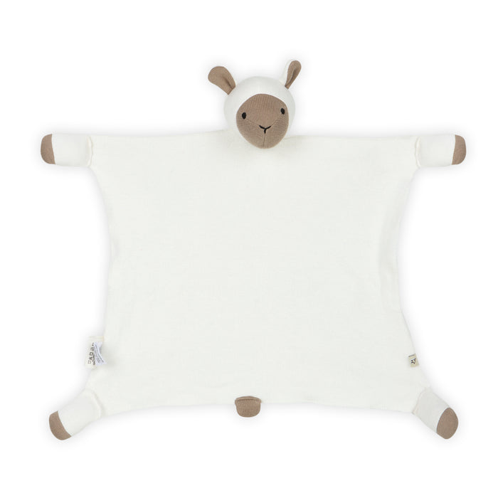 Organic Baby Lovey Security Blanket Cuddle Cloth - Lamb (Viverano)