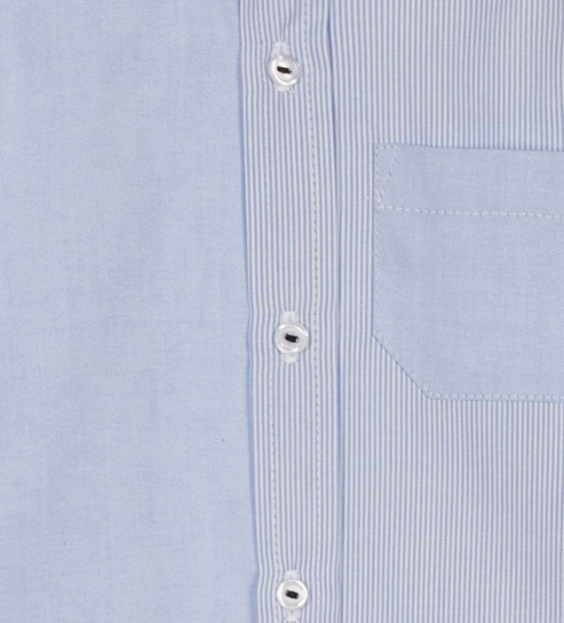 Lapin House Striped Print Cotton Shirt