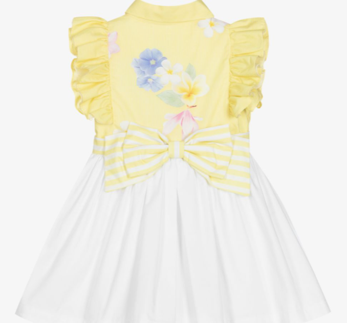 LAPIN HOUSE Yellow & White Floral Dress