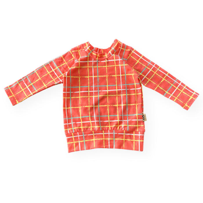 Large Squares on Coral Lounge Set