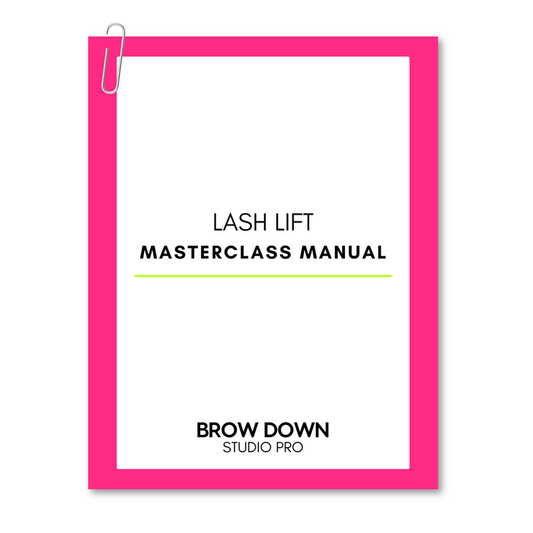 Lash Lift Step-by-Step Digital Manual