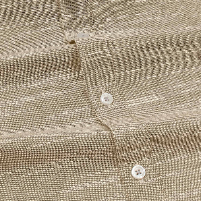 Latte Slub Oxford Shirt