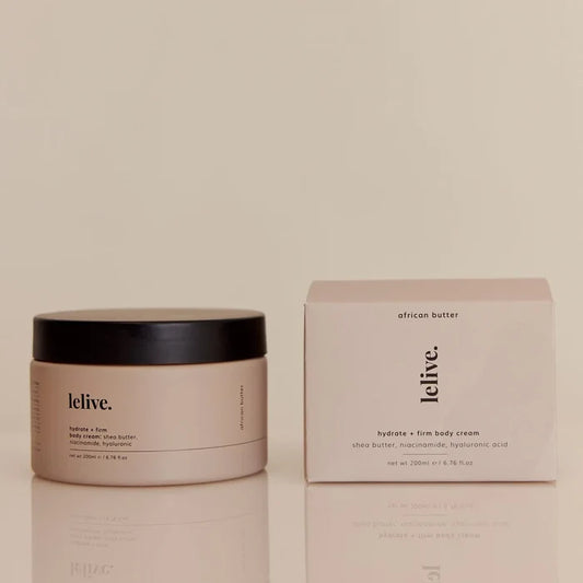 Lelive - african butter | hydrate + firm body cream