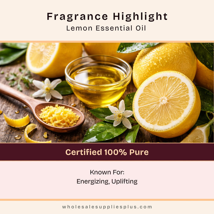Lemon Essential Oil - close-up