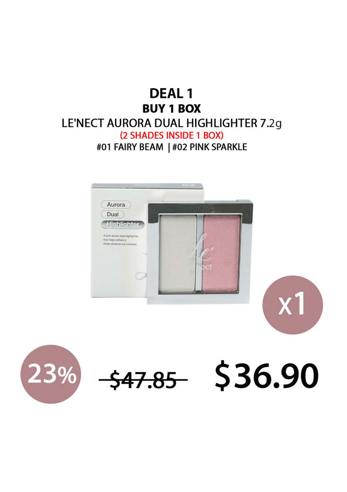 [LE'NECT] Aurora Dual Highlighter 7.2g